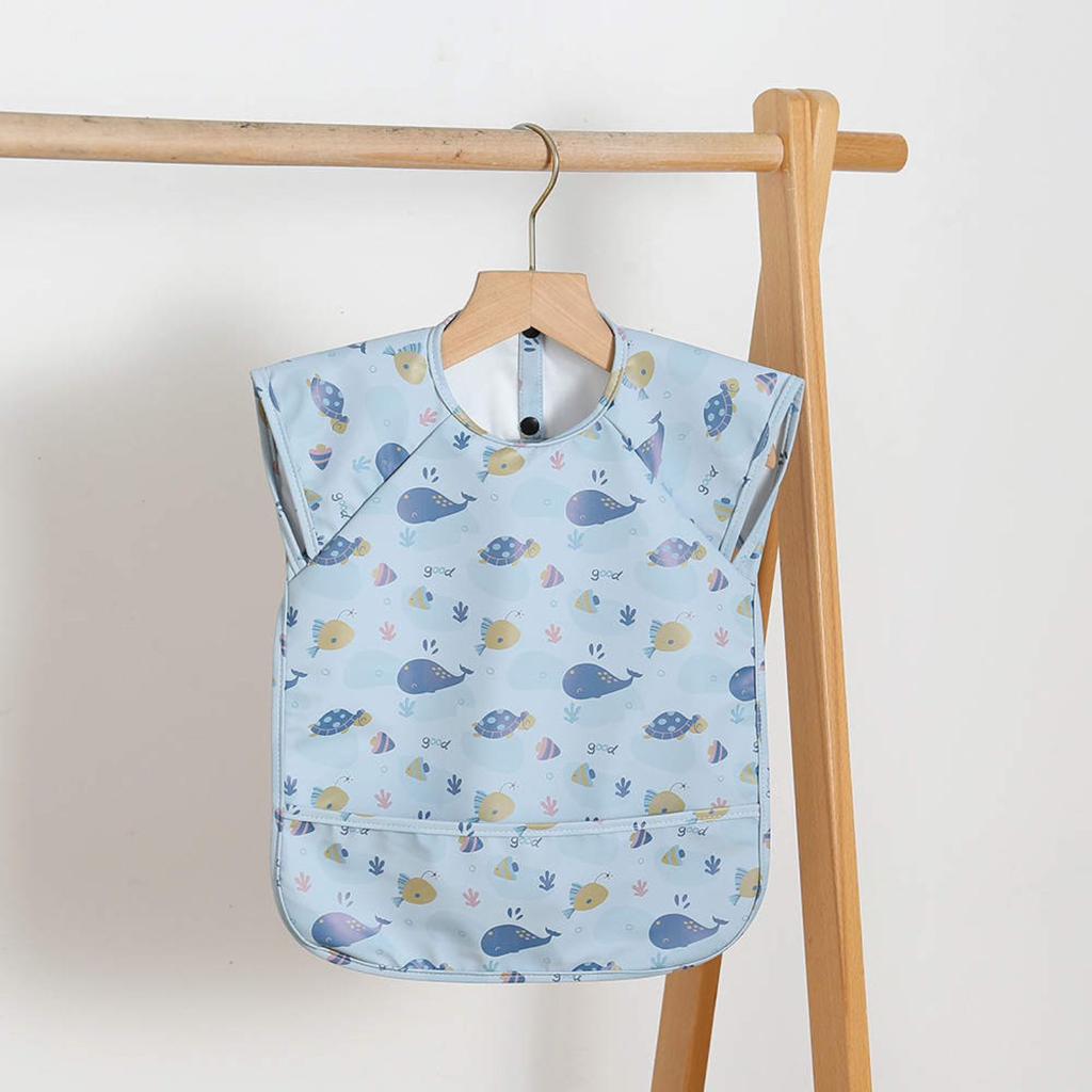 Baberos bebé - Niño baberos impermeables ropa de bebé vestir