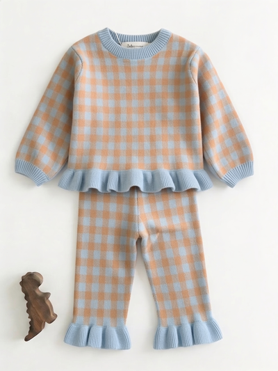 Mommy Match Crema conjunto para bebé y niña
